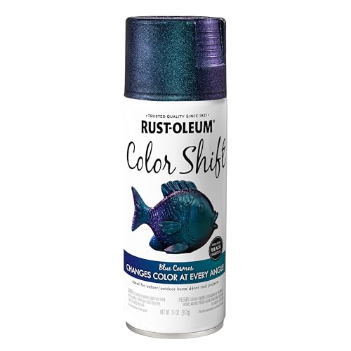 Rust-Oleum Color Shift Blue Cosmos Spray Paint - color: Blue Cosmos, size: 11 oz (Pack of 1)