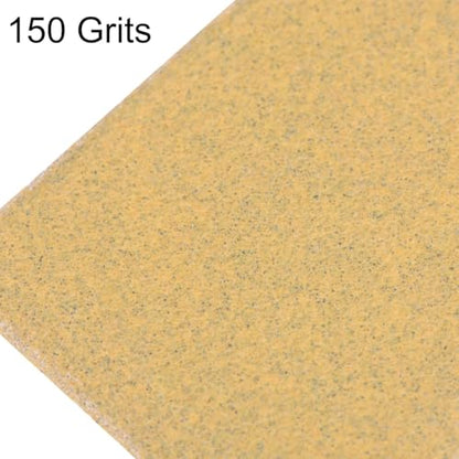 HARFINGTON 100pcs Micro Sander Paper 150 Grit 3.5x1.2 Inch Mini Sanding Sheets Strips Hook Loop Sandpapers for Wood Metal Small Projects Tight Spaces Polish Work - size: 3.5 x 1.2 inch
