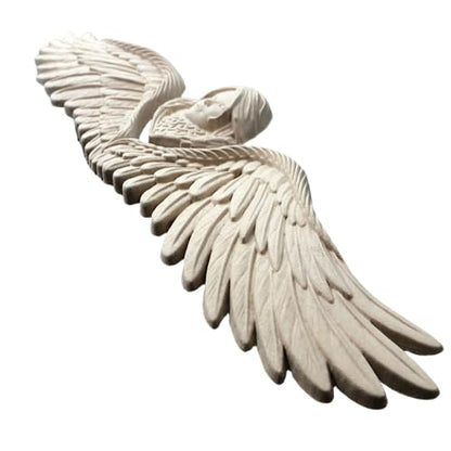 WoodUbend WUB0519 Pack of 2 Angels Heat Bendable & Flexible Wood Appliques 12x43cm - DIY Craft, Furniture & Home Decor - Easy to Apply & Paint - Versatile, Reusable & Durable Decorative Decals - size: WUB0519