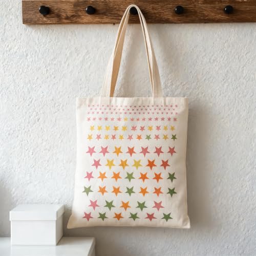 TIAMECH A4 Reusable Gradient Star Stencil for Painting - color: Gradient Star