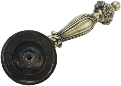 4Pcs Cabinet Tear Drop Pull Knobs with Screws, L2.6 Bronze - color: Bronze