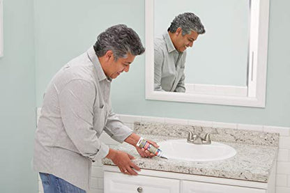 GE Sealants & Adhesives Advanced Silicone 2* Kitchen & Bath Sealant, 2.8oz, Clear