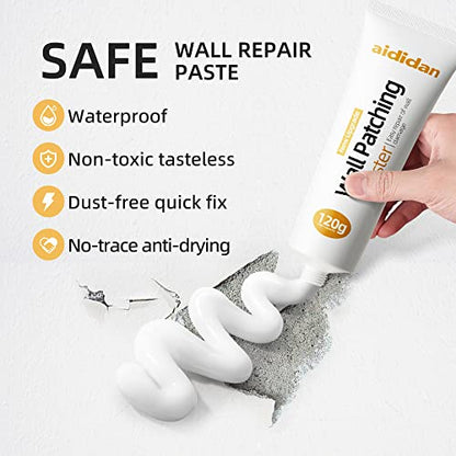 Drywall Repair Kit 2 Pack Wall Patch Repair Kit Spackle Wall Repair Paste - size: 2 Pack