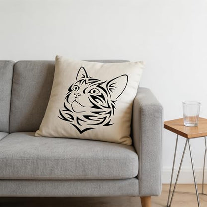 TIAMECH A4 Reusable Cute Cat Stencil for Painting - style: Cute Cat