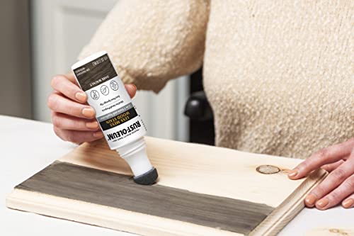 Varathane Less Mess Dark Walnut Wood Stain & Applicator - color: Dark Walnut, size: 4 Ounce (Pack of 1)