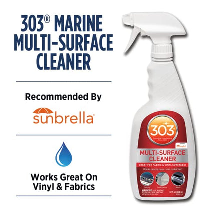 303 Marine Multi-Surface Cleaner for Vinyl & Canvas, 32 oz - size: 32 Fl Oz (Pack of 1), style: 32 fl. oz.