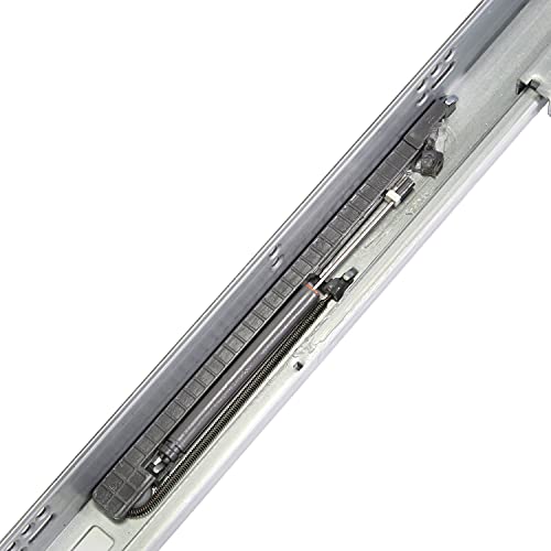 Pair of DTC 21" (533.5mm) Undermount Drawer Slides for 5/8”(16mm) Thick Drawer Boxes, Silent Undermount Drawer Glides, Full Extension, Soft-Close - size: 21 Inch