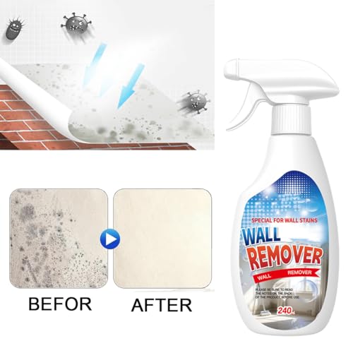 Wall Cleaner Spray,Highly Effective Removal Spray,8.12 Fl oz