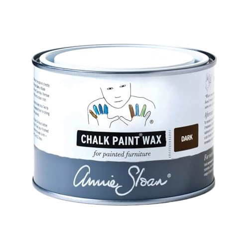 Annie Sloan Chalk Paint® Wax (500 mL, Dark) Use to seal and protect your paintwork on interior furniture, cabinets, walls and home decor. Certified toy safe. - color: Dark, size: 16.9 Ounce (Pack of 1)