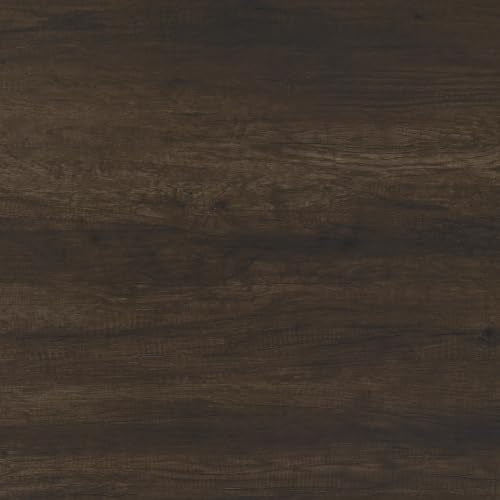 Boobest Brown Walnut Wood Contact Paper for Cabinets Countertops 15.7"x118" - color: Dark Brown, size: 15.7" x 118"