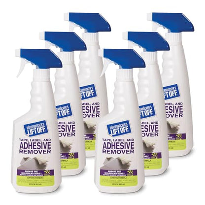 Lift Off Tape, Label & Adhesive Remover, 22 oz, 40701 (Pack of 6)