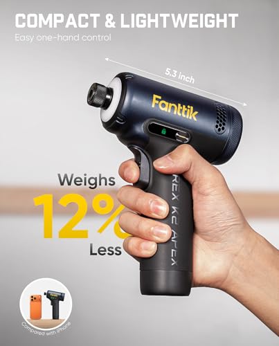 Fanttik REX K2 APEX Impact Driver, Brushless Impact Driver Kit