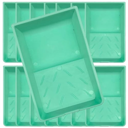 4 Inch Paint Tray, 15 Pack Plastic Paint Roller Tray - size: Paint Tray,15 Pcs