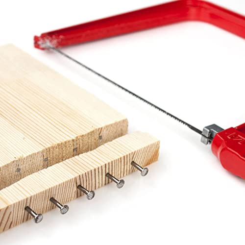 Magic Frame Depth Coping Saw with 5 Saw Blade for Metal Wood