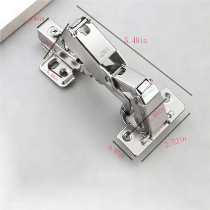 2pack 180 Degree Soft Close cabinets Hinge
