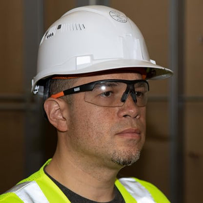 KLEIN TOOLS 60159 Semi Frame Safety Glasses, Clear Lens - color: Clear Lens, size: Single