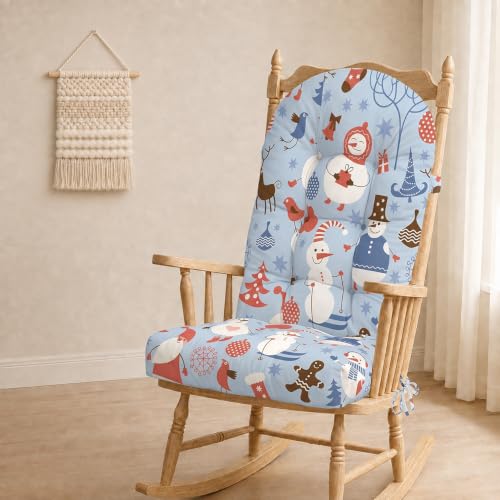 Custom Printed Rocking Chair Cushion, Personalized With Your Image - color: Custom Printing