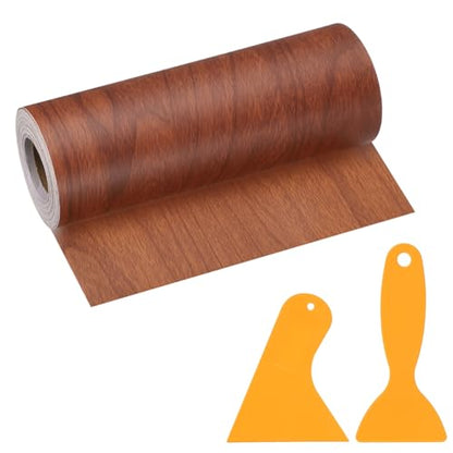 PATIKIL Wood Grain Repair Tape 6"x33" for Furniture Brown Wood Grain - color: Brown Wood Grain, size: 6"x33'