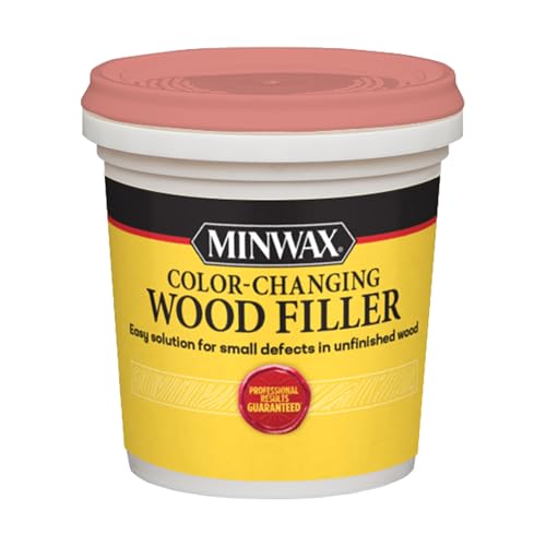 Minwax 448600000 Color Changing Wood Filler, 5.5 ounce - color: 5.5 oz, size: 5.5 oz