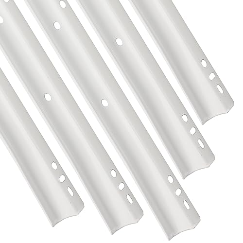 MOUYAT 6 Pairs 12 Inch Bottom Mount Drawer Slide, Heavy Duty Drawer Rails with Mounting Screws, Replace Drawer Track Hardware, Fits Bottom/Side-Mounted Drawer, White - size: 12 Inch White