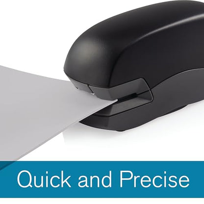 Rapid 20EX Personal Electric Stapler, 20 Sheet Capacity, Black (73126)