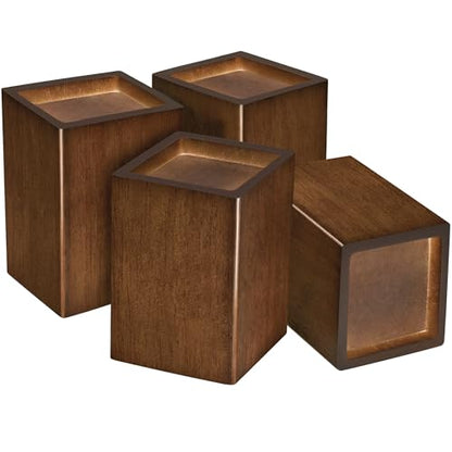 Wood Bed Risers (4 inch Square) - size: 4 inch Square