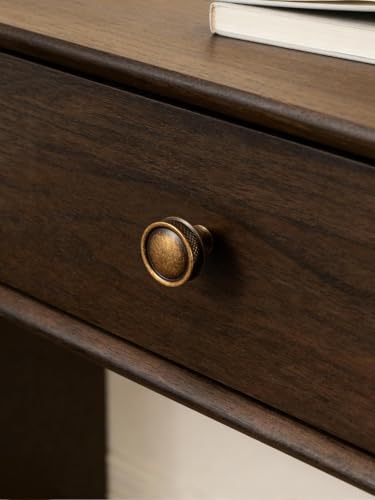 Antique Brass Cabinet Knobs Cabinet Hardware Kitchen Cupboard Bathroom Dresser Knobs Classic Vintage Drawer Handles (10, Antique Brass, Knob C) - size: Knob C