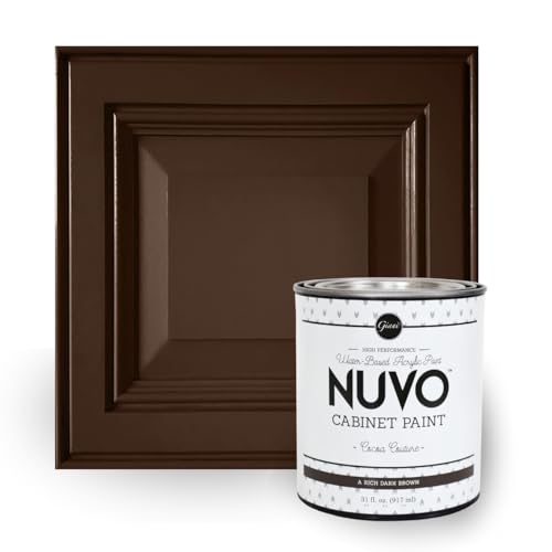 Nuvo Cabinet Paint (Cocoa Couture) Quart - color: Cocoa Couture, style: Quart