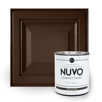 Nuvo Cabinet Paint (Cocoa Couture) Quart - color: Cocoa Couture, style: Quart