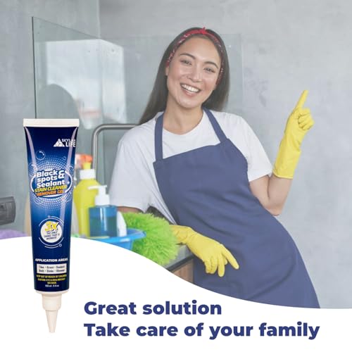 SKYLAR LIFE Home Grout Stain and Sealant Stain Whitener for Tiles Grout Sealant Bath Sinks Showers (2-Pack)