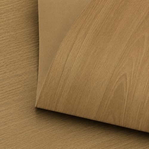 Edge Supply Teak Wood Veneer Sheet Quarter Cut, 48" x 96", Non Glued, 10 mil Paper Back, “A” Grade Veneer Face – Easy to Apply Teak Veneer Sheet – Veneer Sheets for Restoration of Furniture - color: Teak Quarter, size: 48" x 96"
