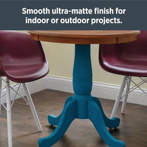 Krylon CHALKY FINISH 12 Oz. Ultra Matte Chalk Spray Paint, Anvil Gray - 1 Each - color: Anvil Gray