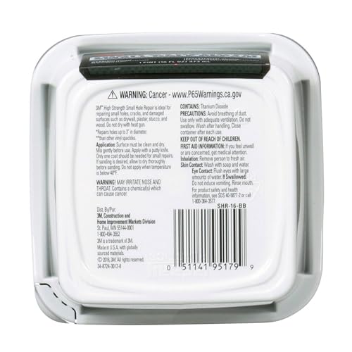 3M High Strength Small Hole Repair, 16 oz