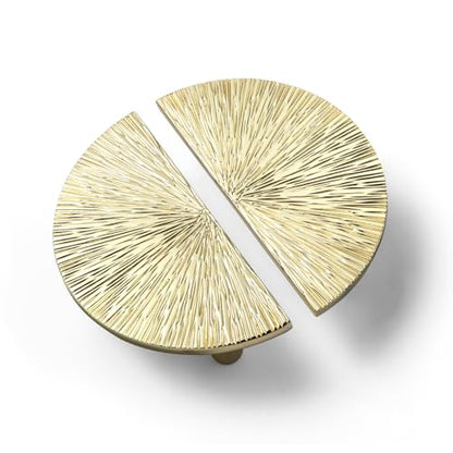 Goo-Ki 2.5''(64 mm) Hole Centers Luxurious & Sturdy Zinc Alloy Cabinet Handls,Polished Gold Cabinet Pulls for Kitchen,Drawer,Cupboard & Wardrobe,6 Pack - color: Polished Gold, size: 2.5'' Hole Centers