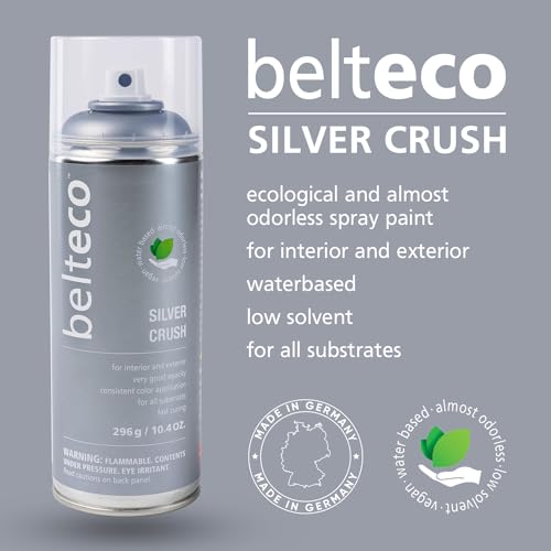 Silver Paint Spray Crush Semi Gloss | Silver Spray Paint - color: Silver Crush Semi Gloss, size: 11.29 Ounce (Pack of 1)