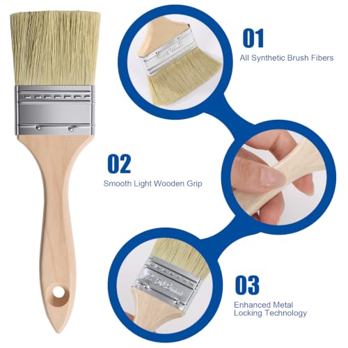 40PCS All in One Paint Roller Kit with 4Ft Telescopic Extension Pole