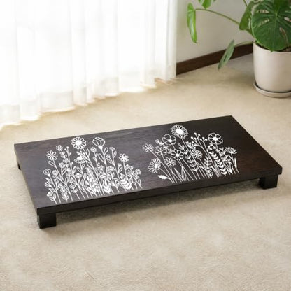 Floral Stencils for Walls Reusable Painting Templates for Crafts Wood - style: Floral plants