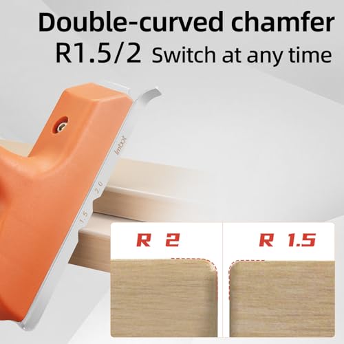 Imbot 3-In-1 Edge Banding Trimmer With Durable Stainless Steel Blades For Deburring, Planing, Trimming Wood Edges, Woodworking, Veneer, And Woodworking Trimming