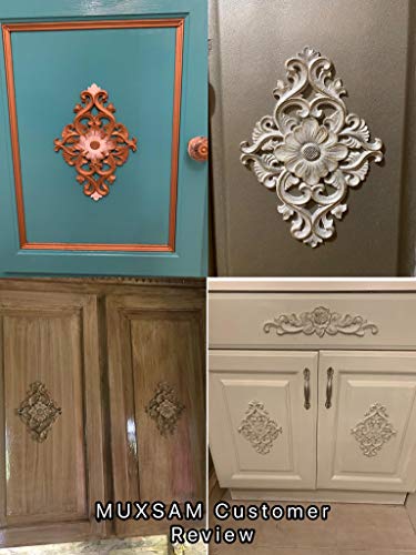 1Pc Wood Carved Appliques Onlays Center Carving Decals for Furniture - color: 1-pack, size: 21x15cm/8.27"x5.9"