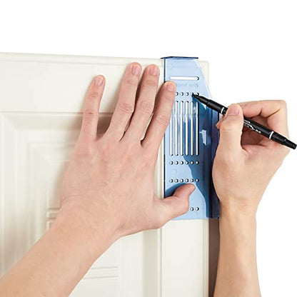 Drill Mounting Template for Kitchen Cabinet Pulls Kitchen Handles,1 Pack - size: ‎Align Sizes: 3'' / 3.75'' / 5''