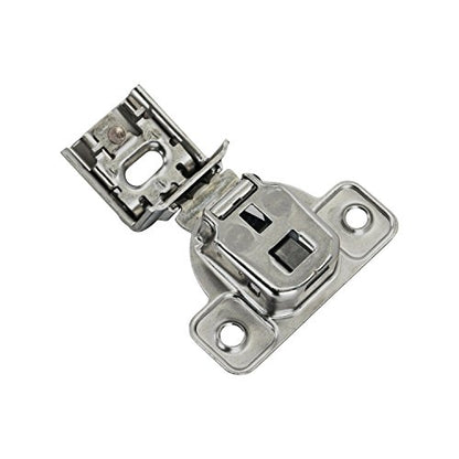 2 Pack Salice 106 Degree Silentia 1-3/8" Overlay Screw On Soft Close Cabinet Hinge with 2 Cam Adjustment CUP3CD9