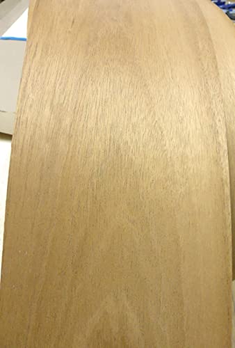 Mahogany Wood Veneer edgebanding 1" x 120" roll with preglued hot melt Adhesive