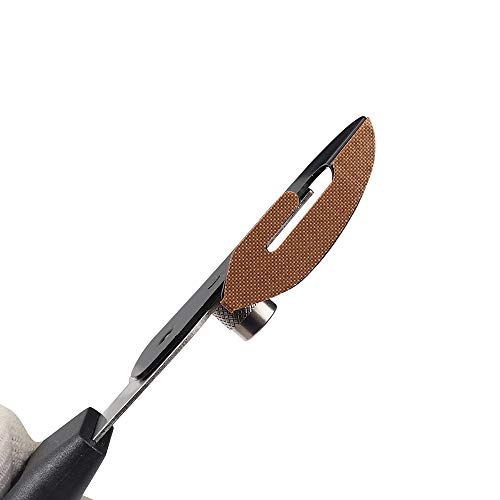 Gomake Vinyl Backing Cutter Bodyguard Vinyl Wrap Cutting Knife, Hidden Blade Wrap Cutter for Car Tinting and Backing Paper with 10 Extra Blades and 3 PTFE Stickers - color: Single Knife
