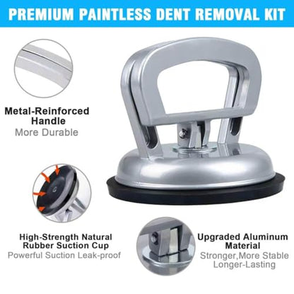 Aluminum Dent Puller | 7 Pack Strong Dent Removal Tool | Car Dent Puller Kit for Car Suction | Dent Repair Kit for Cars Body|Glass|Screen|Moving Objects