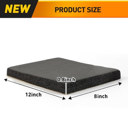 MODIGT 12"×8"×3/4" Thick Self Adhesive Foam Padding Sheet (4PCS) - size: 8*12*3/4inch(4PCS)