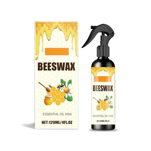 Beeswax Wood Polish Spray 4 fl.oz, Furniture & Hardwood Care