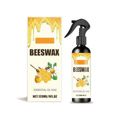 Beeswax Wood Polish Spray 4 fl.oz, Furniture & Hardwood Care