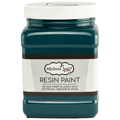Rethunk Junk Resin Paint - 32floz (Denim Blue) - color: Denim Blue