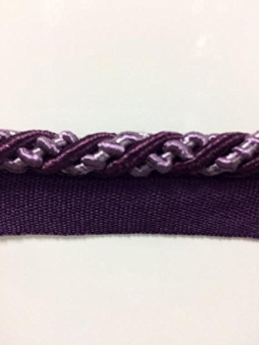 3/8" Cord Edge Lip Cord (Black/Rust & Beige) CE-3/47-3-35 Upholstery