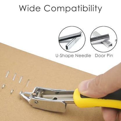 Staple Remover Heavy Duty Staple Puller (2 Pack, Yellow)